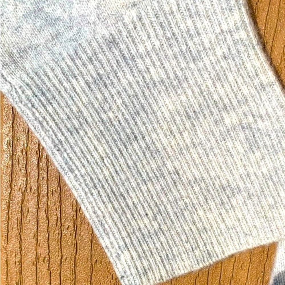 TWEEDS 2 PLY 100% CASHMERE WOMENS CARDIGAN SWEATER SIZE LARGE - Picture 4 of 5
